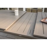 thumbnail of Ensemble repas de jardin 6 places en aluminium taupe - ZAHARA