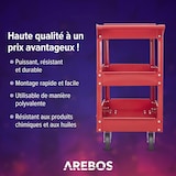 thumbnail of Carrello portautensili Carrello da officina Carrello da montaggio 3 piani