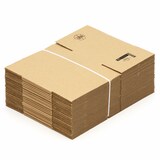 thumbnail of 100 x Faltkartons 220 x 160 x 120 mm - Karton braun 1 wellig Versandkartons