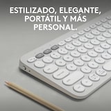 thumbnail of Logitech Teclado espanhol Pebble Keys 2 K380S Rf Wireless + Bluetooth Qwerty Branco