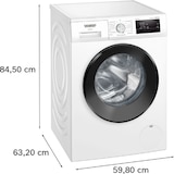 thumbnail of Siemens iQ300, Waschmaschine, Frontlader, 8 kg, max. 1400 U/min. WM14N0G5