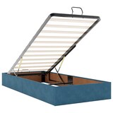 thumbnail of vidaXL Ottoman-Bett ohne Matratze Dunkelblau 90x200 cm Samt