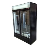 thumbnail of Frigo Vitrine à Boissons Double Portes Battantes Full Black - IceShop