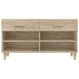 thumbnail of vidaXL Schuhschrank Sonoma-Eiche 102x35x55 cm Holzwerkstoff