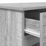 thumbnail of vidaXL Schreibtisch mit Tür Grau Sonoma 140 x 49 x 76 cm Holzwerkstoff