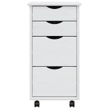 thumbnail of vidaXL Ladekast MOSS verrijdbaar massief grenenhout wit