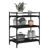 thumbnail of vidaXL Keukentrolley 65x40x86,5 cm bewerkt hout zwart