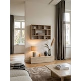 thumbnail of Wandregal WL5.809 Sonoma Eiche 75x51x16 cm Holz Hängeregal Modern, Design Wandboard Freischwebend, Holzregal Regal für die Wand, Bücherregal Schmal,