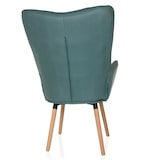 thumbnail of Sillón orejero / Sillón vintage HAVENIO I tejido menta hjh LIVING