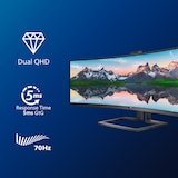 thumbnail of Philips 499P9H/00 Philips 124,0cm(48,8") 499P9H 32:09 2xHDMI+DP+USB-C WebCam