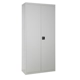thumbnail of SimonRack Armadio Metallico 1800x800x400, 2 Porta, 4 Ripiani, Portata 75 kg per Ripiano, Grigio - Simonlocker