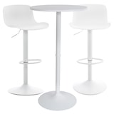 thumbnail of Set de 2 tables de bar Medora Blanc