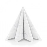 thumbnail of MANK Airlaid Serviette Ludo in Grau 40 x 40 cm, 50 Stück - Retro Ornamente