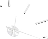 thumbnail of 3D-Wanduhr Modernes Design 100 cm XXL Silbern
