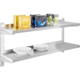 thumbnail of Royal Catering Estante de pared metálico - 2 compartimientos - 120 cm