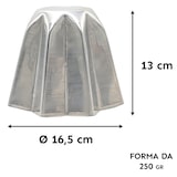 thumbnail of Stampo per Pandoro in Alluminio Professionale GR.250 Forma Perfetta, Cottura Uniforme per Pasticceria o Casa