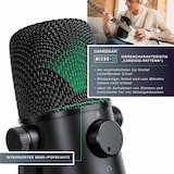 thumbnail of LIAM&DAAN USB Podcast Mikrofon schwenkbar Kopfhöreranschluss / Monitorfunktion