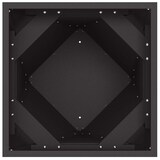 thumbnail of vidaXL Pflanzkübel Schwarz 50 x 50 x 75 cm Stahl
