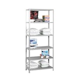 thumbnail of SimonRack Metallregal mit Schrauben 2000x1000x300 mm, 6 Böden, 100 kg Biegepunkt, Grau - Comfort