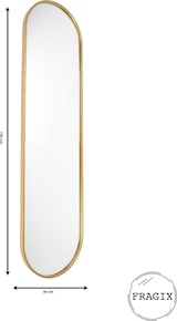thumbnail of Fragix Boston Ganzkörperspiegel Oval - Gold - Metall - 150x40