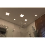 thumbnail of Paulmann VariFit Panneau encastré LED Veluna IP44 carré 185x185mm  17,5W 1500lm 4000K Satiné 92398