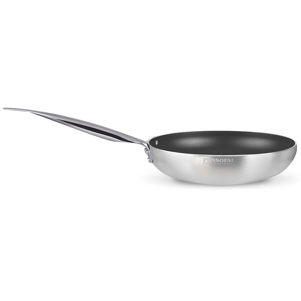 PROFESSIONAL Padella per friggere, acciaio inox, 24 cm, 4.1 L, altezza: 10 cm, a
