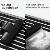 thumbnail of Fußmatte Außen Schmutzfangmatte für Draußen - 55 x 90 cm silbernem Aluminiumrand Wetterfester Fußabstreifer Outdoor Fußmatte