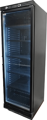 thumbnail of Professioneller schwarzer Kühlschrank 1 Glastür 382L ohne Canopy Combisteel - 7464.0094