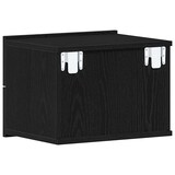 thumbnail of Cabinet de chevet Chêne noir 40 x 30 x 30 cm Bois d'ingénierie – Modèle Dune Bois Nuit