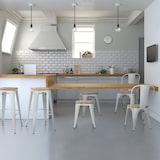 thumbnail of Stuhl VANTAGGIO COMFORT W metallic weiß / Sitz Echtholz hell hjh OFFICE