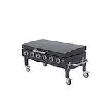 thumbnail of METRO PROFESSIONAL Barbecue a gas con 6 bruciatori principali Dayton, area cottura 53 × 108 cm, telo di copertura, con ruote, acciaio, nero