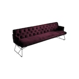 thumbnail of KAWOLA Esszimmerbank CHARME Velvet purple 206cm