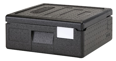 CAMBRO - EPPZ35100-110 - Portapizzas de carga superior para 2 pizzas - 41 x 41 x 17,4 cm (M.Ext) - 35 x 35 x 10 cm (M.Int) - Negro