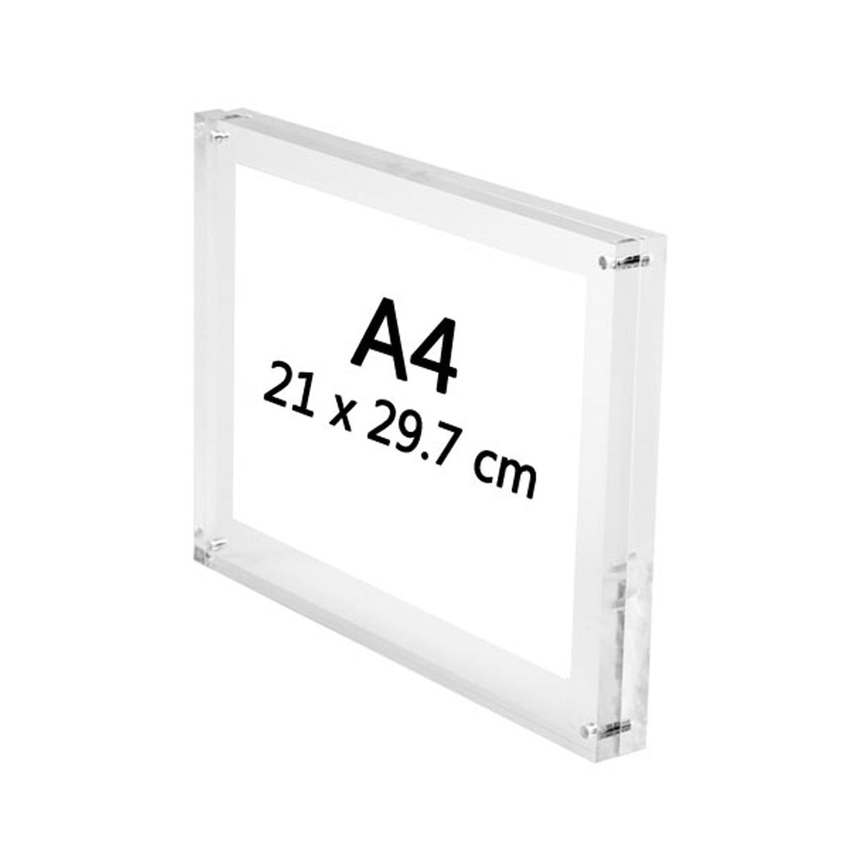 Cadre photo magnetique A4 21 x 29.7 cm