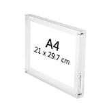 thumbnail of Cadre photo magnetique A4 21 x 29.7 cm