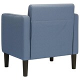 thumbnail of vidaXL Sessel mit Armlehnen Blau 54 cm Cordstoff