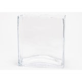 thumbnail of Vase rectangle déco 24 cm -  Transparent / Cristal Rectangulaire Verre Lou De Castellane 22.00x10.00 cm