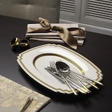 thumbnail of Villeroy & Boch Ella teilvergoldet Suppentassen / Sahnelöffel