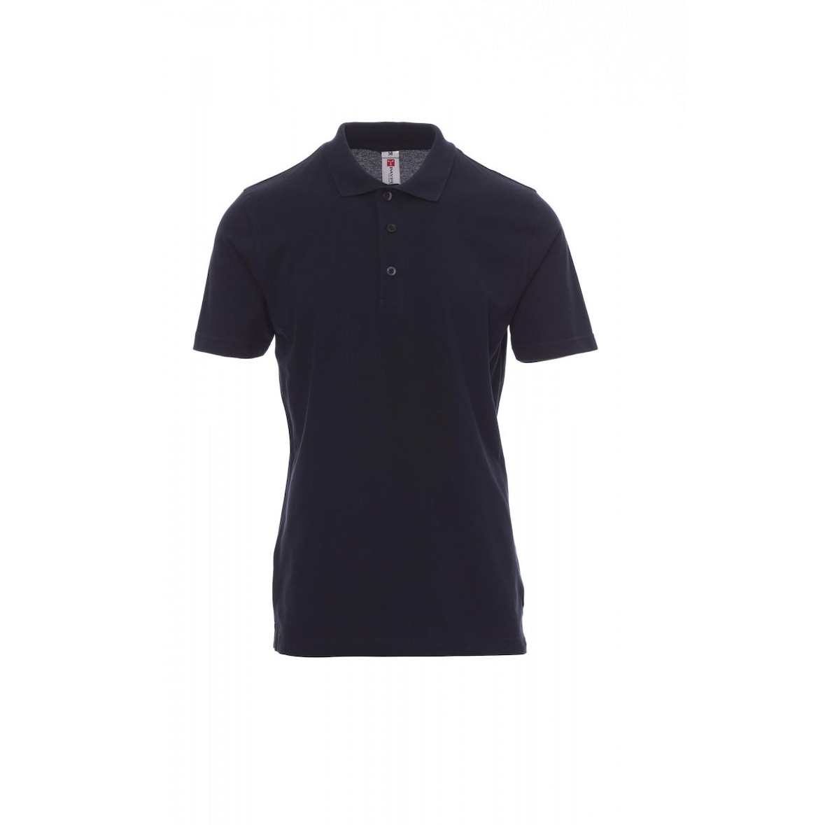 PAYPER Poloshirt ROME - Herren - Baumwolle Piqué - Ton-in-Ton Knöpfe marineblau XL