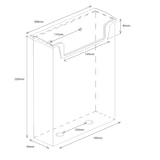 thumbnail of Prospektbox, Flyerbox DIN A5, wetterfest mit Deckel