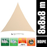 thumbnail of 8x8x8 Toldo Triangular Permeable - Toldo Vela para Sombra - Toldo Terraza Patio
