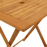 thumbnail of vidaXL 3-tlg. Bistro-Set Blattmuster Stoff und Massivholz