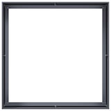 thumbnail of vidaXL Plantenbak 100x100x40 cm staal antracietkleurig