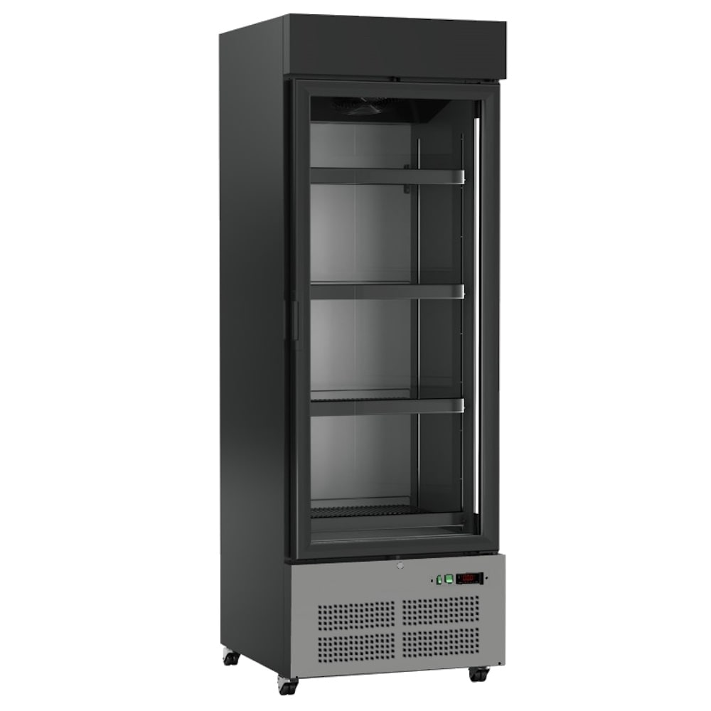 Diepvrieskast met vitrine grote capaciteit, met 1 deur - 700x725x2025 mm - 680 W 230/1V - 14AEC707 Eurast