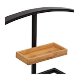 thumbnail of Valet de chambre en Bambou et Métal noir avec vide poche