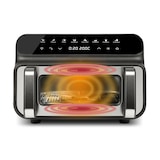 thumbnail of G3 Ferarri Friggitrice e Griglia ad Aria Friggisano BBQ 1700W, 37.5x26x45, nero/grigio G10181