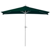 thumbnail of Décoshop26 - Halbrunder Sonnenschirm für Balkon UV 50+ Polyester/Aluminium 3 kg 270 cm grün ohne Fuß 04_0007903