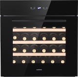 thumbnail of Klarstein Vinsider 30 Built-In Uno Einbau-Weinkühlschrank 30 Flaschen 77 Ltr Edelstahl Schwarz