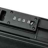 thumbnail of HMF 318-02 Tragbarer Safe mit Zahlenschloss, wasserdichter Mini Tresor mit Drahtseil, 23,5 x 14,5 x 5,8 cm