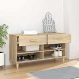 thumbnail of vidaXL Schuhschrank Sonoma-Eiche 102x35x55 cm Holzwerkstoff